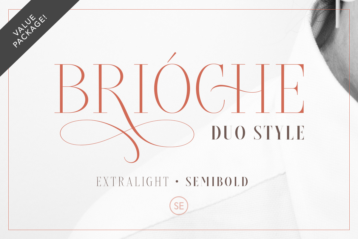 Brioche - (ExtraLight & SemiBold)