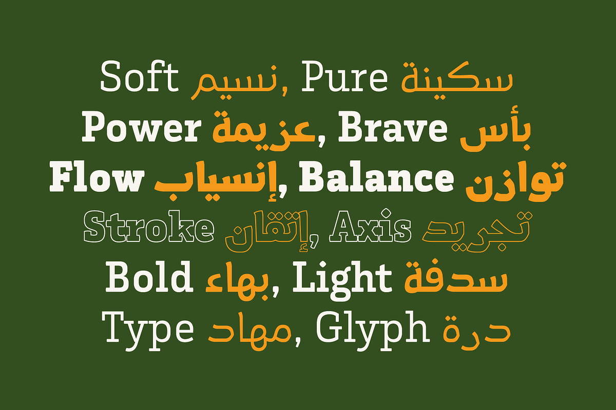 Kibtah Arabic, Modern Kufic Font, a Script Font by Namela Studio (Photo 2 of 10)
