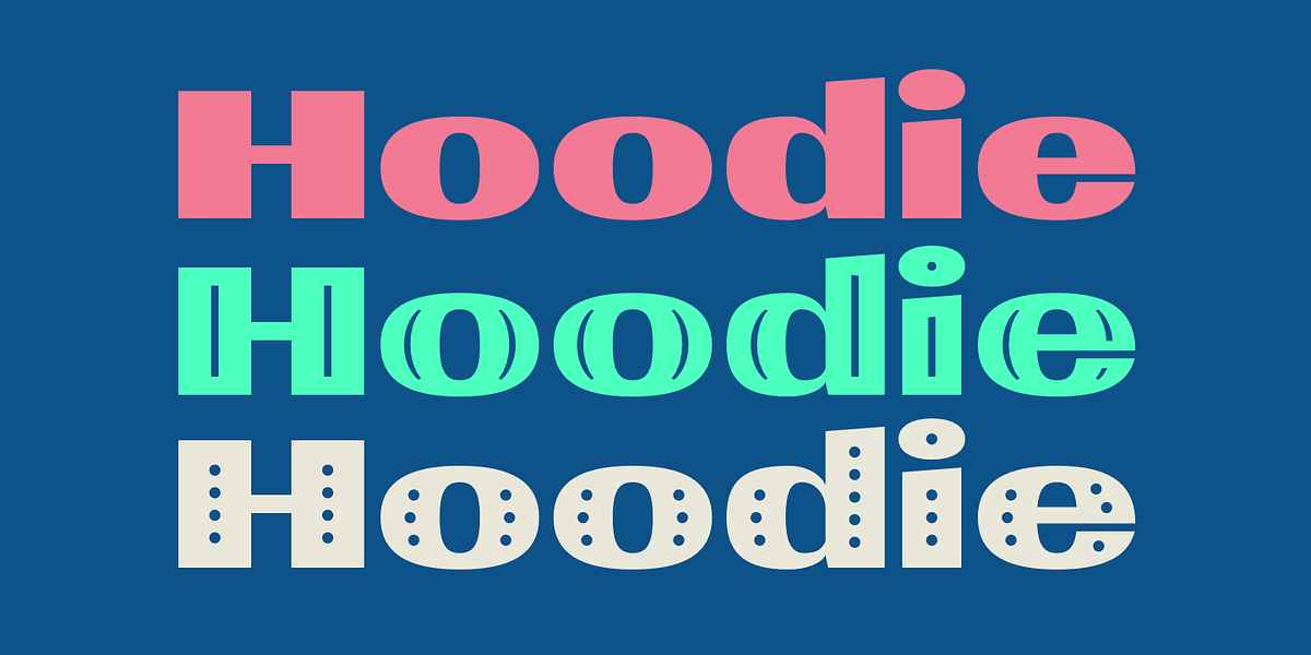 Hoodie, a Sans Serif Font by TypeUnion (Photo 1 of 12)