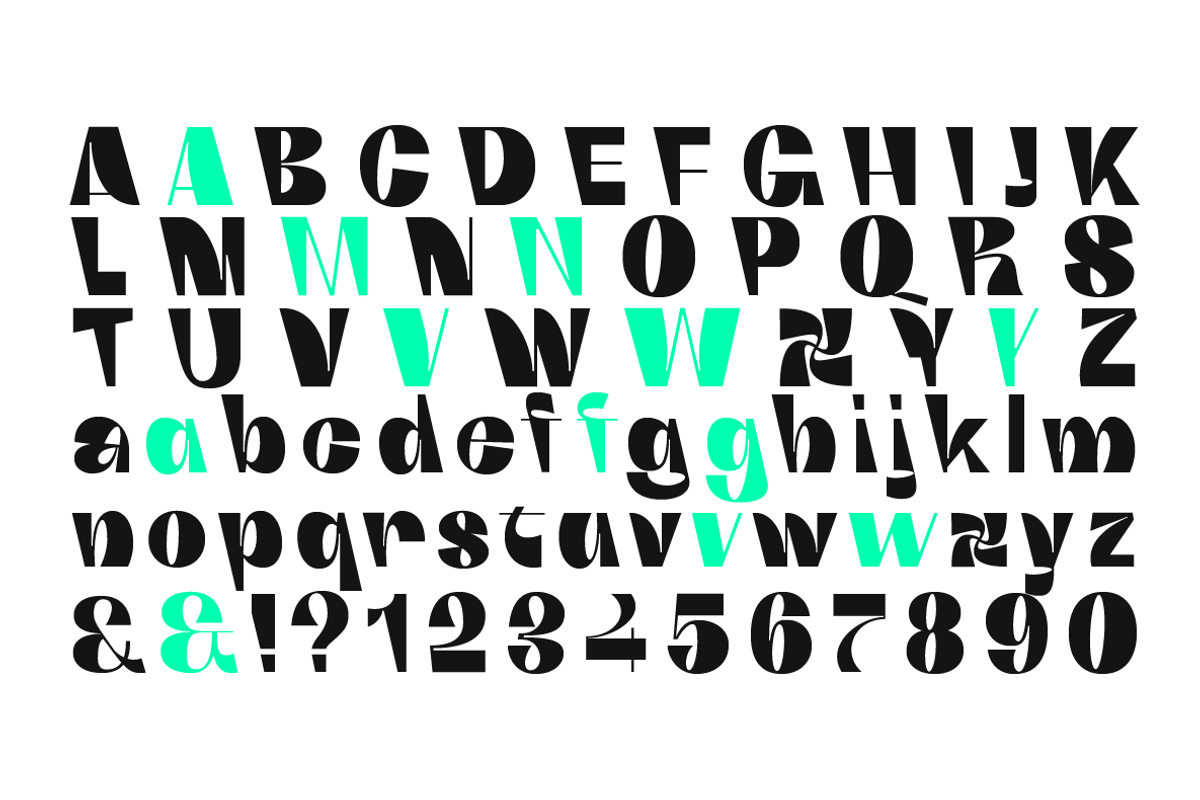Boring Sans 30 fonts preview 4