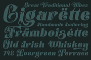 Monevilcy Antique Font, a Blackletter Font by TypeClassHeroes (Thumbnail 3 of 15)