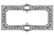 Vintage Rectangle Frame SVG Bundle, an Illustration by Designs_River (Thumbnail 28 of 31)