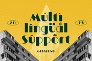 Grystond - Modern Retro Art Deco, a Sans Serif Font by Typia Nesia (Thumbnail 8 of 14)