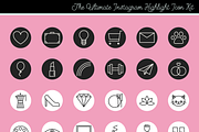Instagram Story Highlight Icons 1, a Social Media Template by Marmalade Moon (Thumbnail 3 of 3)