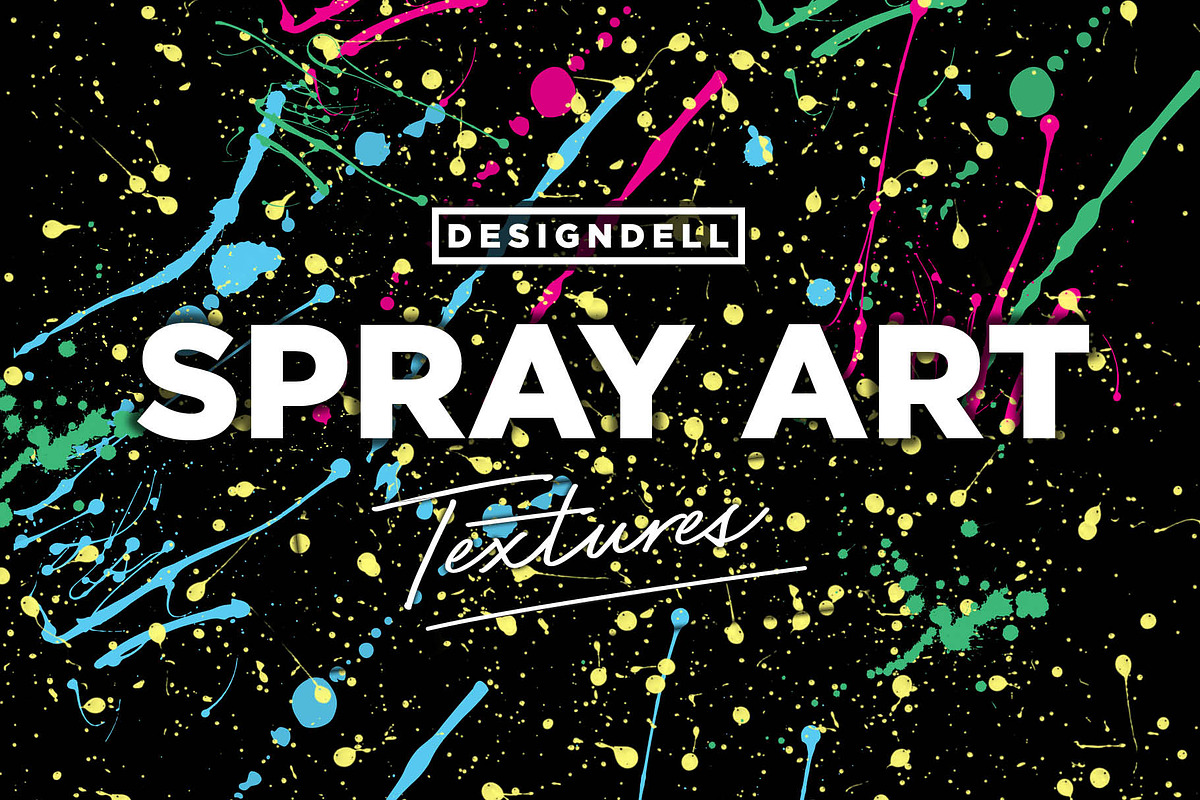 Spray Art, a Texture Graphic by Designdell (Photo 1 of 4)