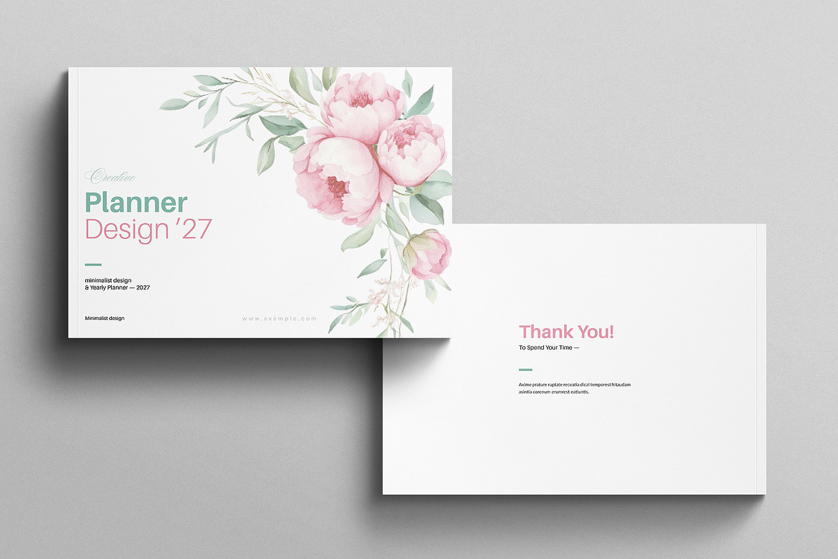 Planner Template, a Brochure Template by E-Type (Photo 7 of 7)