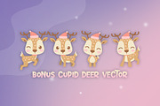 Cupid Deer, a Font by khurasan (Thumbnail 6 of 8)