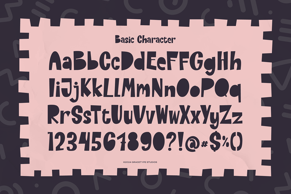 Priority Pocket | Cutout Handwritten, a Handwritten Font by gracetype_studio (Photo 10 of 12)