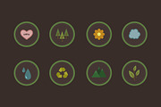 Things for Earth Day - 10 Vectors, an Illustration by Little Pixel Shop (Thumbnail 2 of 3)