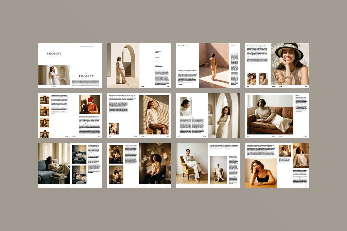 The Prompt Magazine Template, a Design Template by Ruben Stom (Photo 14 of 15)