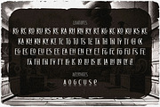 Oakforge - Retro Display Font, a Sans Serif Font by JumboDesign (Thumbnail 5 of 6)