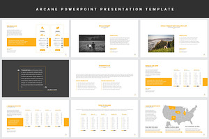 Arcane Powerpoint Presentation