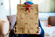 Christmas Geese - Clipart&Patterns, a Seasonal Illustration by Yevsikova_illustrations (Thumbnail 11 of 11)
