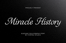 Miracle History – Calligraphy
