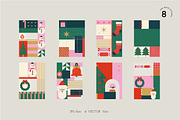 Very Merry Christmas Illustrations, a Seasonal Illustration by All This Concept (Thumbnail 6 of 9)