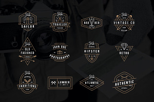 Modern Retro Logo Pack