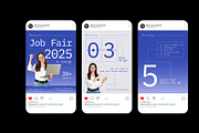 Job Fair Instagram Post, a Social Media Template by Neermana (Thumbnail 2 of 4)