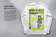 Long Sleeve Tee - Mockup Bundle, a Hoody Mockup by Studio Innate (Thumbnail 4 of 8)