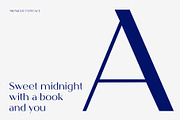 Midnight - Sans Serif Typeface, a Sans Serif Font by Dauum Works (Thumbnail 7 of 7)