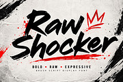 Raw Shocker, a Script Font by Wow Magic (Thumbnail 1 of 5)