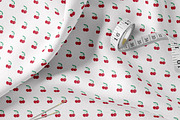 Watercolor Cherries Seamless Pattern, a Pattern Graphic by Oksana Dovhopol Art (Thumbnail 4 of 11)