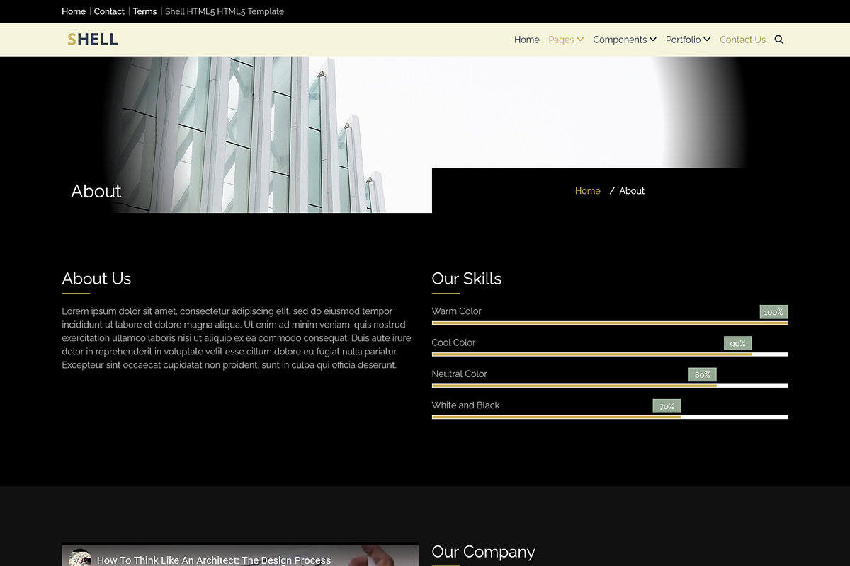 Shell - Multipurpose HTML5 Template, a HTML Template by ColorsThemes (Photo 3 of 3)