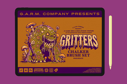 Gritters Chalk Brushes (Procreate)