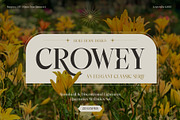 Crowey | Elegant Classic Serif Font, a Serif Font by Hole Hope Design (Thumbnail 1 of 10)