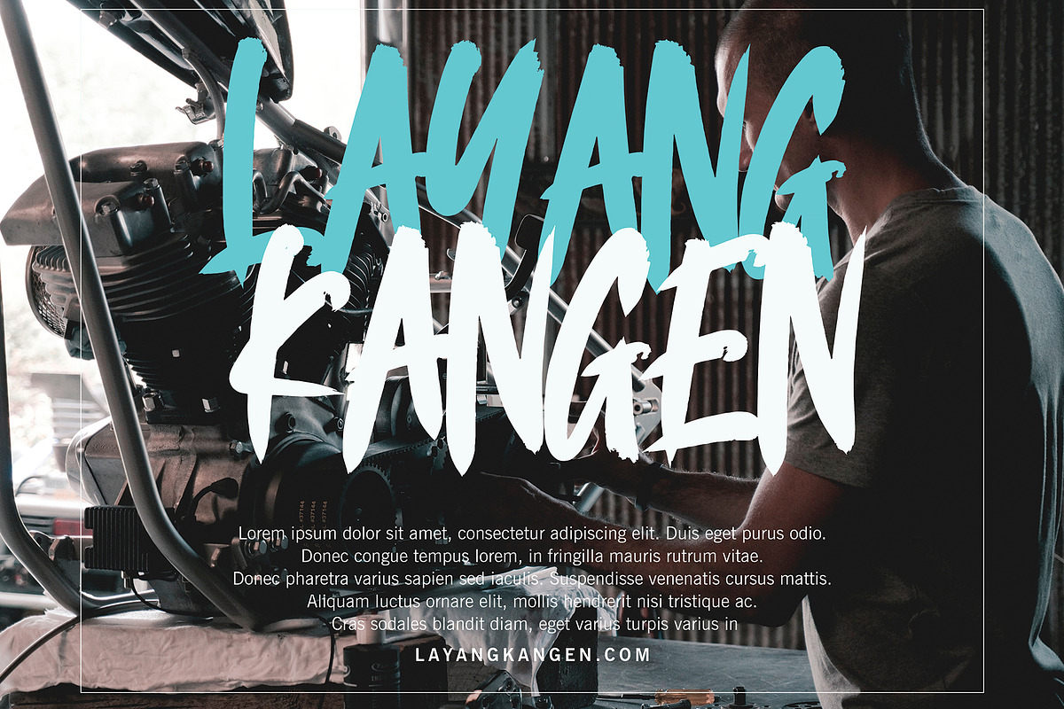 ONE SHOT FONT DUO !!! preview 2