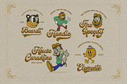 Harland Vintage With Bonus, a Script Font by Fortunes Co (Thumbnail 5 of 14)