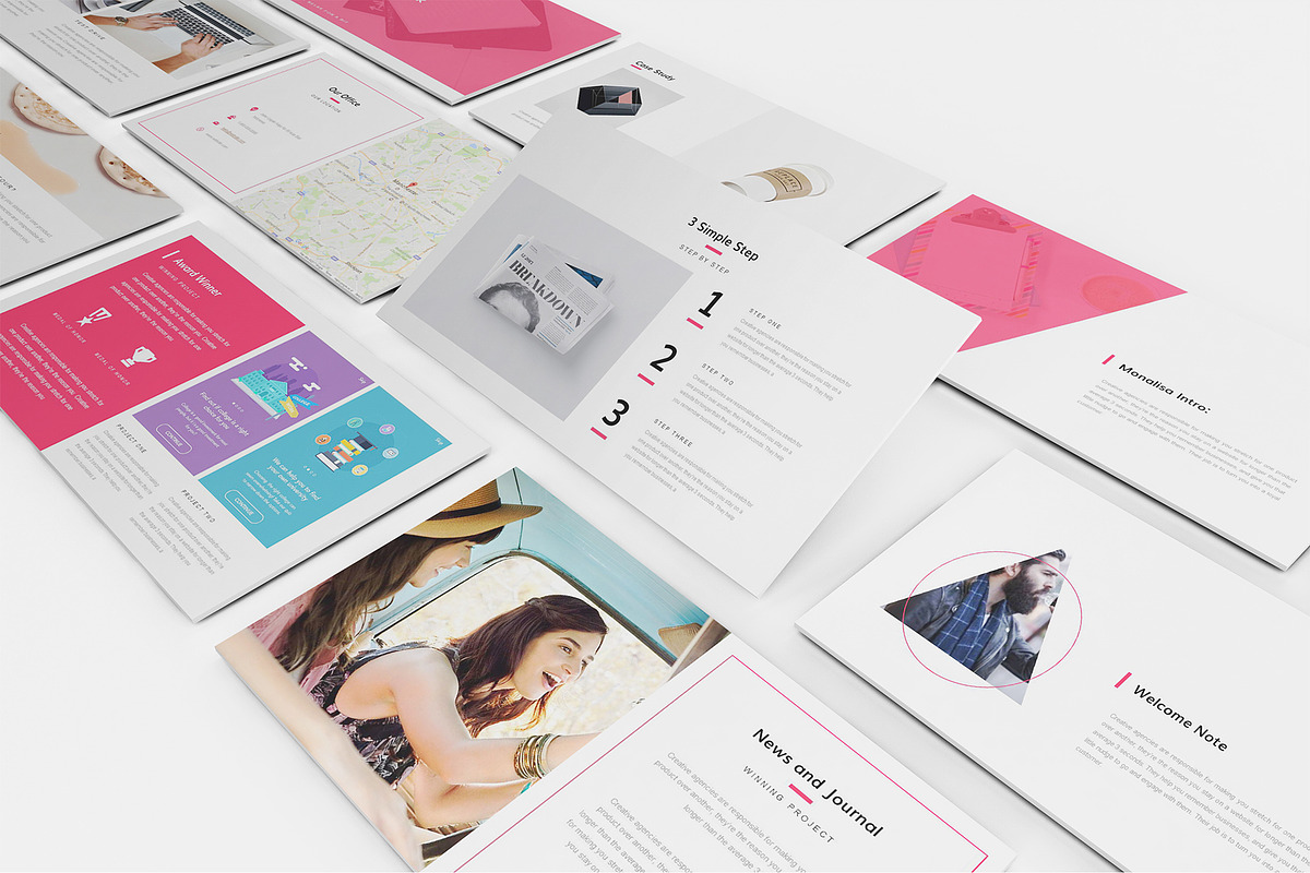 Creative Keynote Template, a Presentation Template by Incools Stokie (Photo 3 of 10)