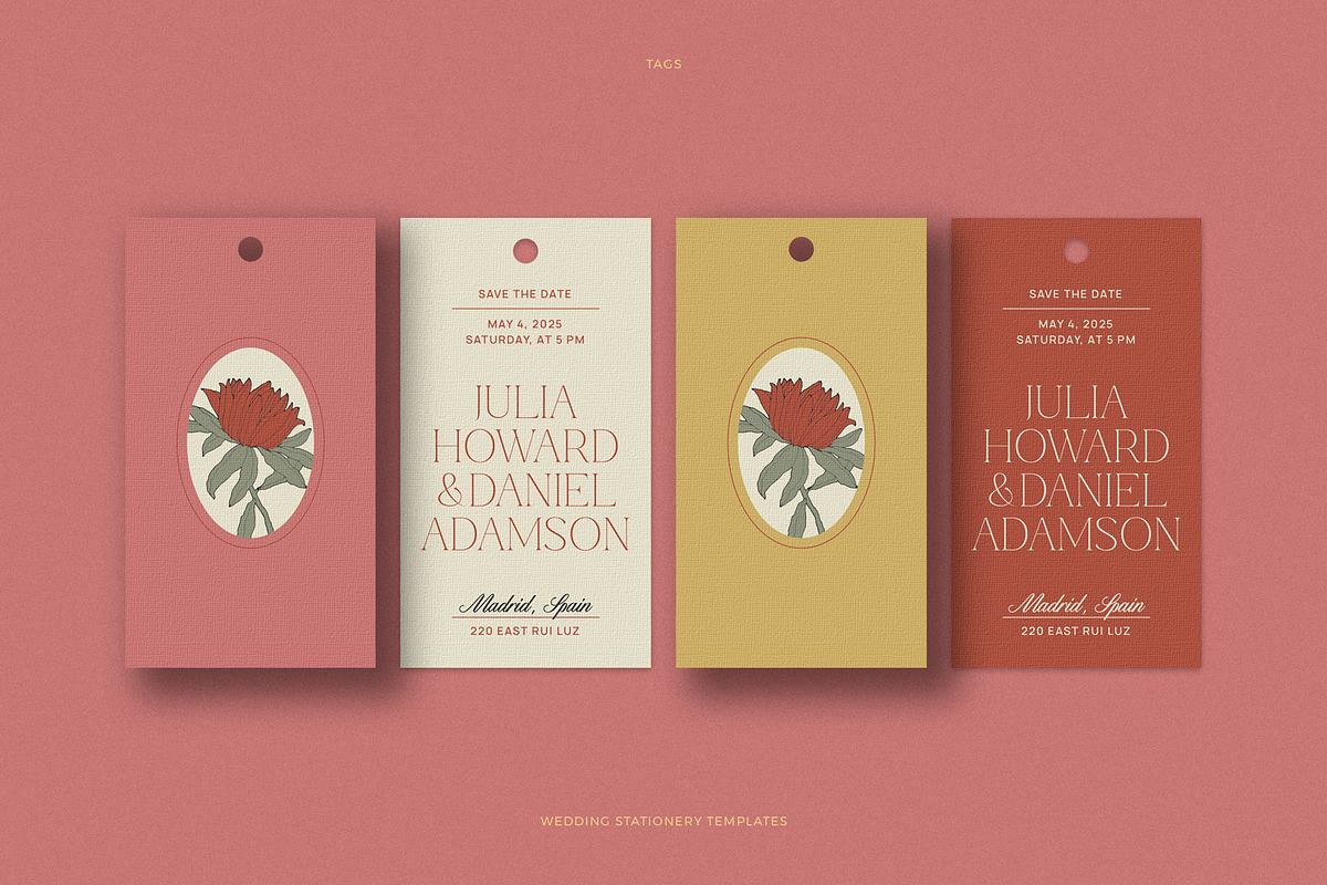 Red Rose | Wedding Stationery, an Invitation Template by Evgeniya Goktas (Photo 5 of 8)