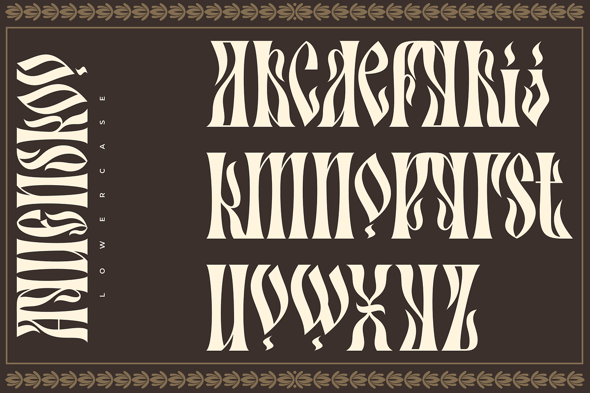 Aquenskov for Streetwear & Apparel, a Blackletter Font by ilhamtaro (Photo 7 of 10)