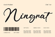 Andalugia Elegant Script Font, a Script Font by Basnistudio (Thumbnail 3 of 9)