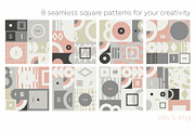 Playful Geometry Bundle!, a Pattern Graphic by lisa_kalev (Thumbnail 6 of 24)