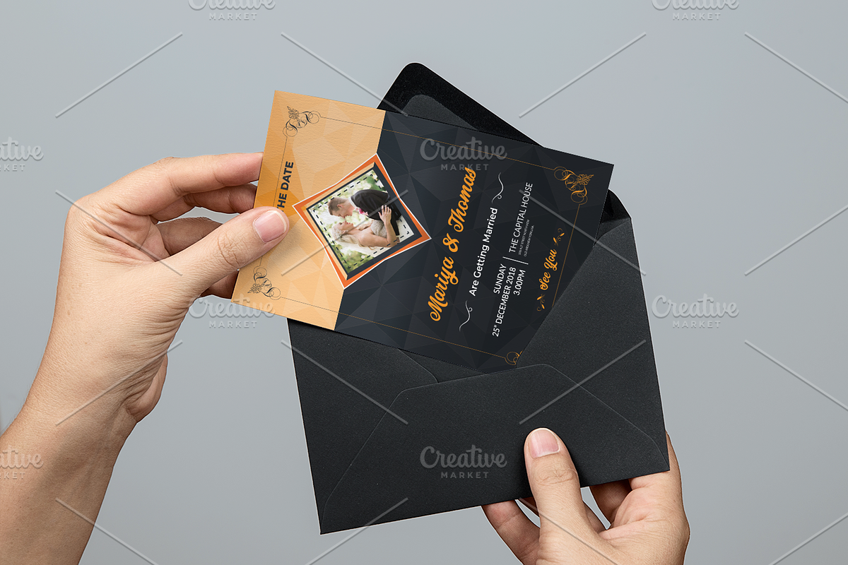 Wedding Invitation Card Template, a Templates & Theme by Design_Creator (Photo 6 of 8)