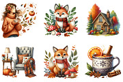 Fall Autumn Sublimation Clipart, an Illustration by DreamArtGraphic (Thumbnail 2 of 5)