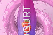 Bottle with Splash Mockup - 7 Views, a Packaging Mockup by Illusiongraphic (Thumbnail 23 of 25)