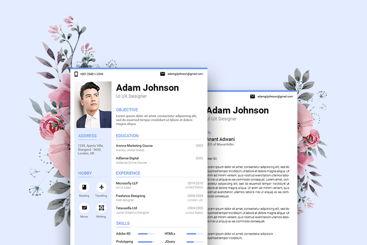 Light Resume CV, a Resume Template by AdminUIUX (Photo 5 of 5)