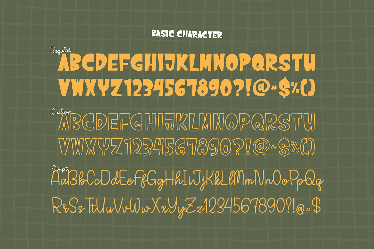Hoola Summericon | Hand Drawn Duo, a Handwritten Font by gracetype_studio (Photo 10 of 12)