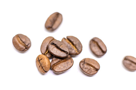 Coffee beans roasted close-up, a Food & Drink Photo by yanadjana