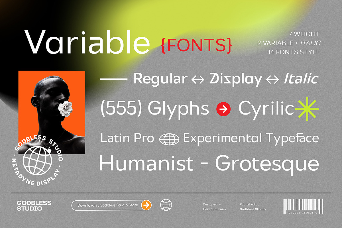 Netadyne, a Sans Serif Font by Godbless Studio (Photo 3 of 9)