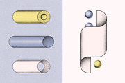 Geometric & Abstract Illustrations, an Object Graphic by Paulina Sara Design (Thumbnail 8 of 17)