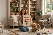 15 Vintage Dog Mom Quote Posters, a Poster Template by C Design Studio (Thumbnail 4 of 10)