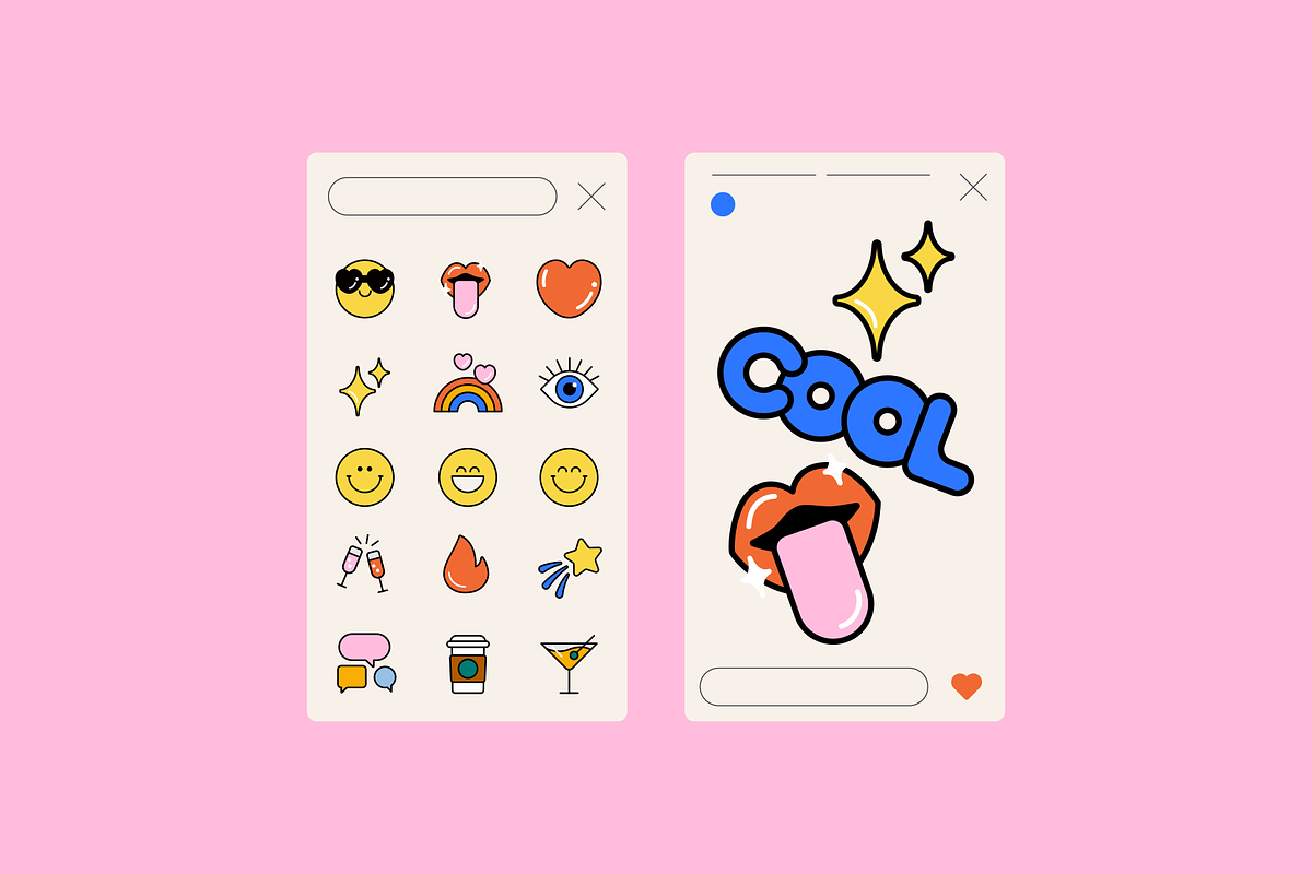 Emoji Sticker Illustrations, a Food Illustration by IlloBob (Photo 8 of 9)