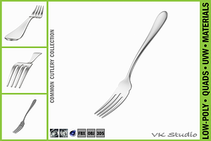 Fish Fork Common Cutlery