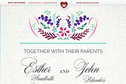 Spring Wedding Suite, a Stationery Template by Royallove (Thumbnail 5 of 7)