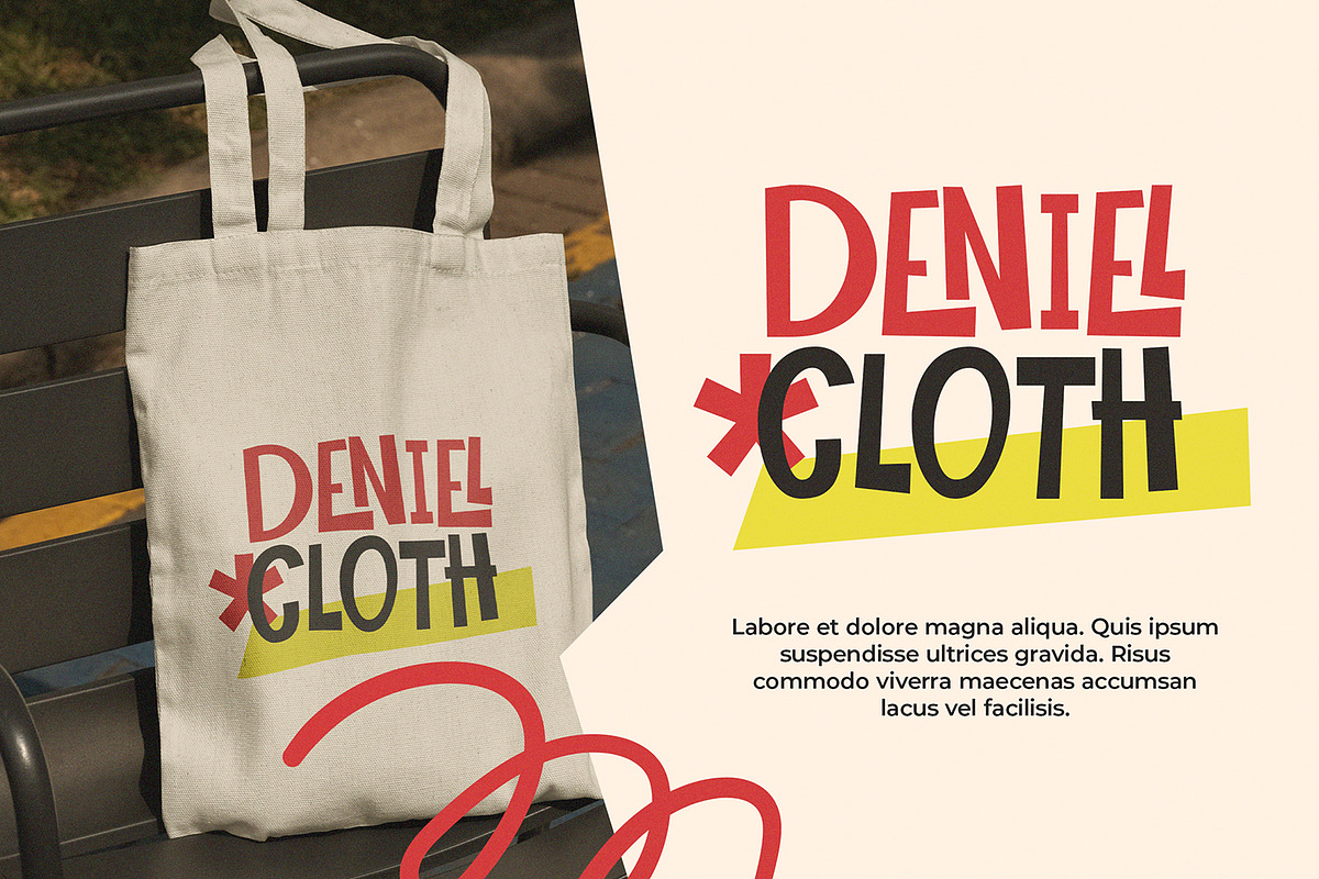 Natural Imperfect Whimsical Display, a Sans Serif Font by Typetemp Studio (Photo 11 of 14)