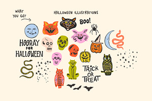 Halloween Illustrations: Vol 2