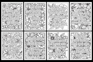 Boho Quotes Coloring Pages